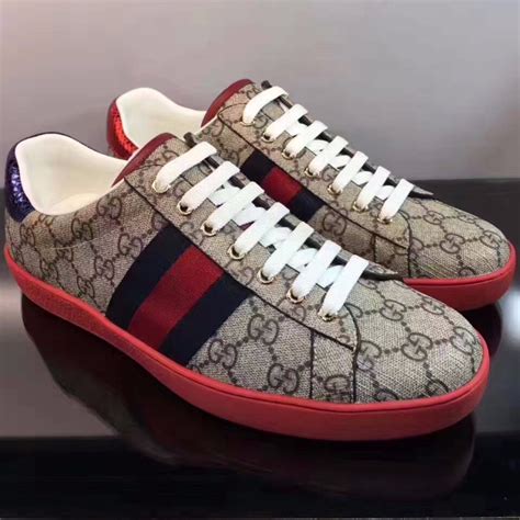 gucci mens sneakers price|authentic gucci sneakers for men.